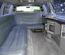 Lincoln Superstretch Limousine 2000 innen